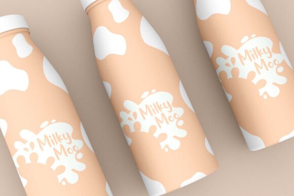 Milky Time Font PNG with transparent background - Preview 1