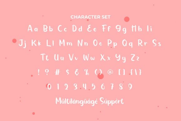 Milky Time Font PNG with transparent background - Preview 2