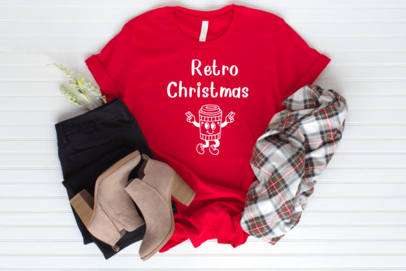 Retro Punk Christmas Font font preview - 6