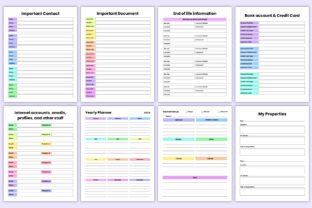 2025 Rainbow End of Life Planner Canva Graphic by Mustafiz · Creative ...