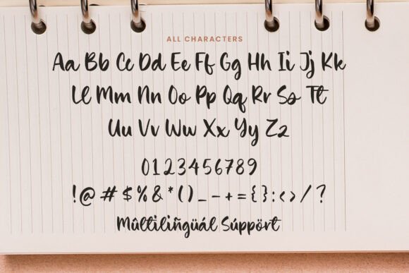 Andreas Palatte Font - Preview 5