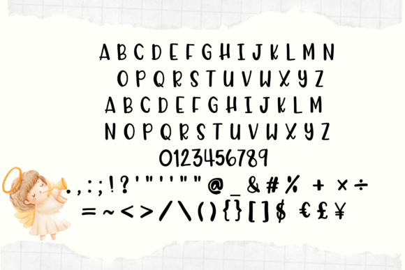 Angel Font - Preview 1