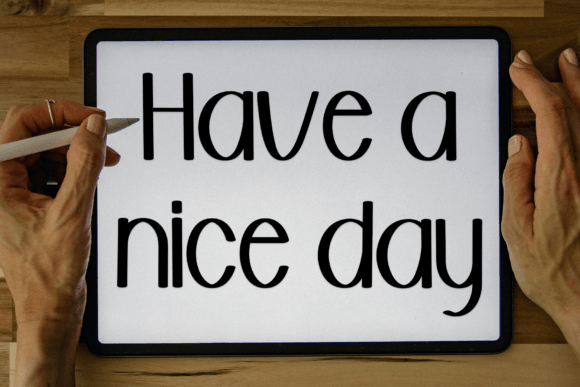 Beauty Alphabet Font PNG with transparent background - Preview 3
