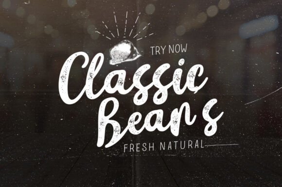 Black Cloud Font - Preview 1