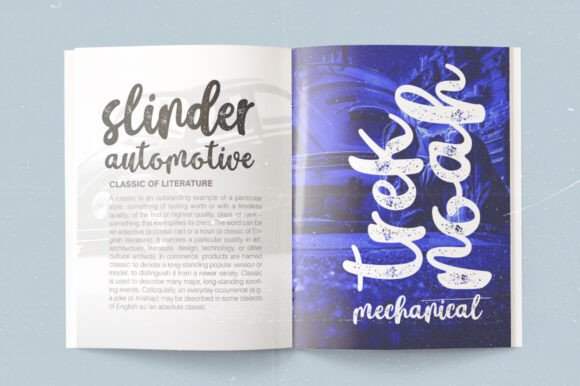 Black Cloud Font - Preview 2