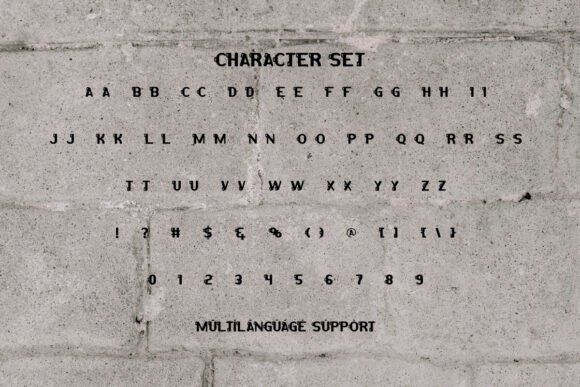 Botnet Font - Preview 4