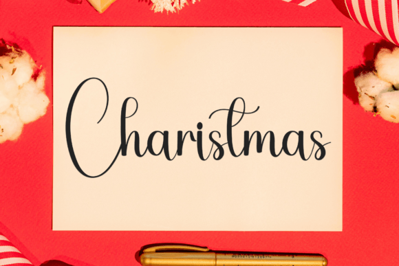 Candy Canes Font - Preview 2