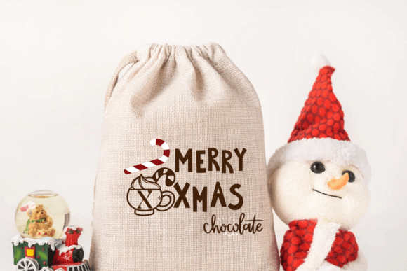 Christmas Dessert Glasses Font - Preview 2