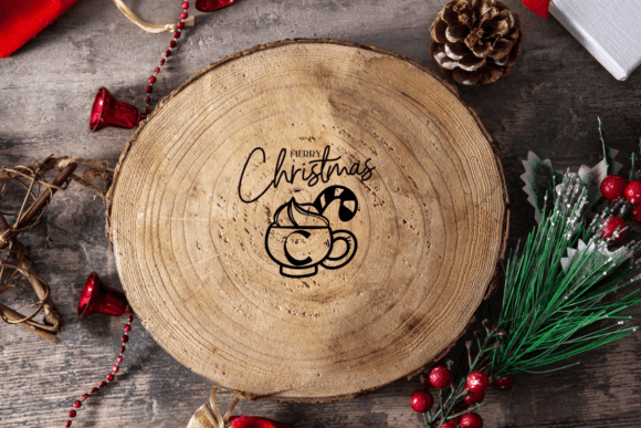 Christmas Dessert Glasses Font - Preview 4