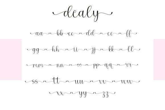 Dealy Font - Preview 5