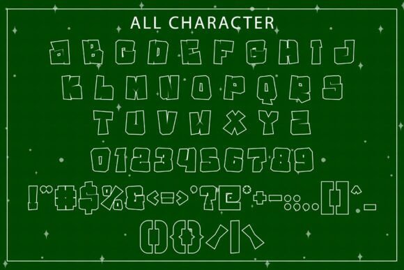 Grinch Smile Font font preview - 6