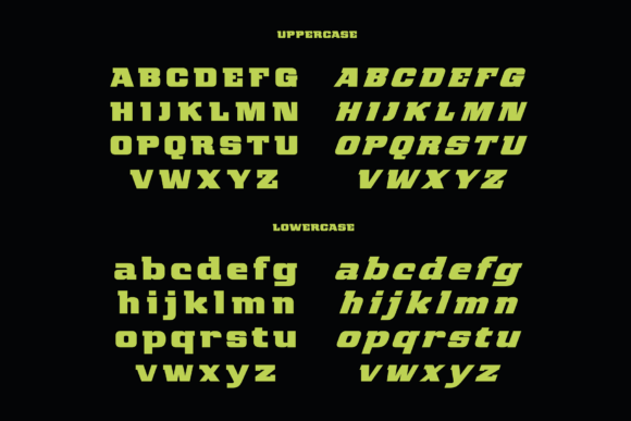 Gritstorm Font - Preview 1