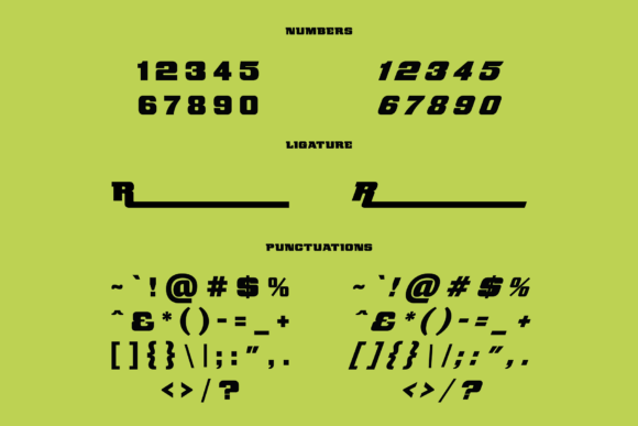 Gritstorm Font - Preview 4