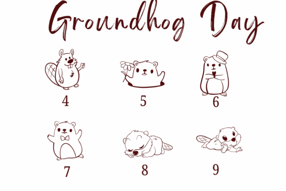 Groundhog Day Font - Preview 3
