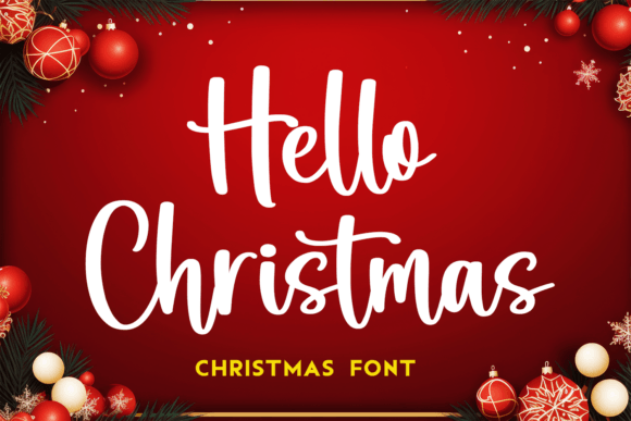 Hello Christmas Font - Preview 6