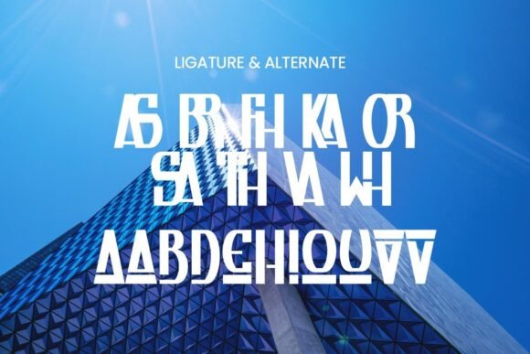 Kaitszeo Font PNG with transparent background - Preview 4