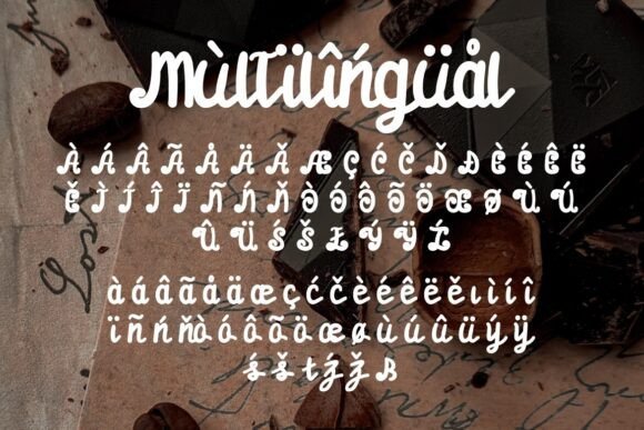 Kaltrinas Font PNG with transparent background - Preview 4