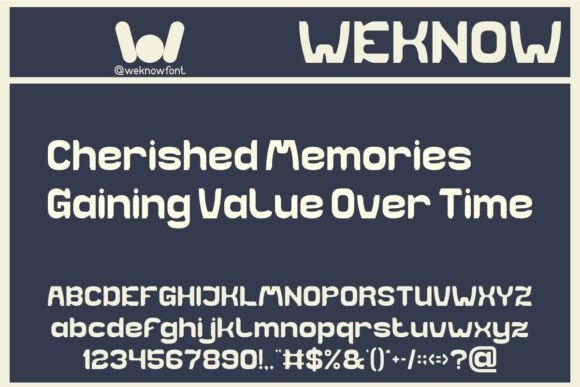 Light Years Font font preview - 1