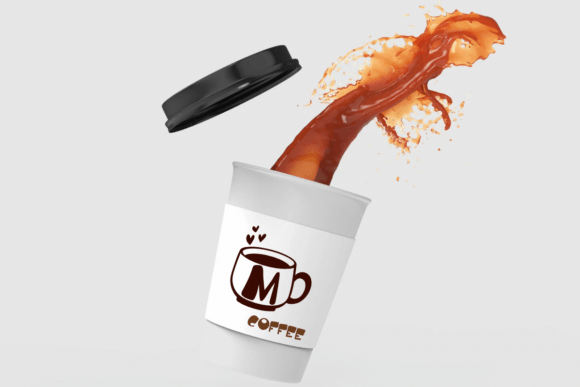 Love Coffee Mug Font PNG with transparent background - Preview 4