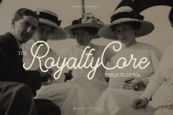 Memotic Historical Font PNG with transparent background - Preview 2
