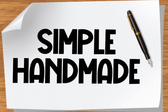 Monogram Handriting Font PNG with transparent background - Preview 3