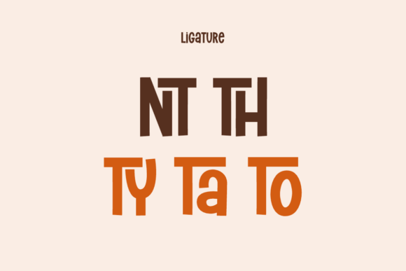 Montly Kathera Font PNG with transparent background - Preview 3
