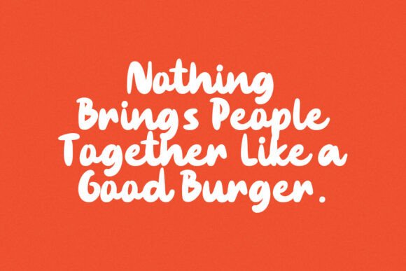 Munch Font PNG with transparent background - Preview 3