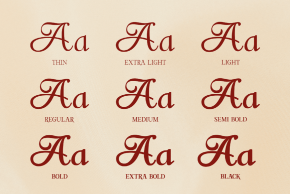 Sapphire Serenity Font font preview - 4