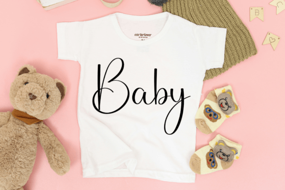 Shophia Birthday Font PNG with transparent background - Preview 3