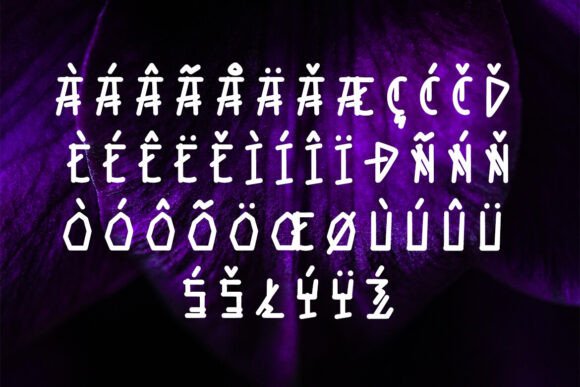 Slytheriv Font PNG with transparent background - Preview 3
