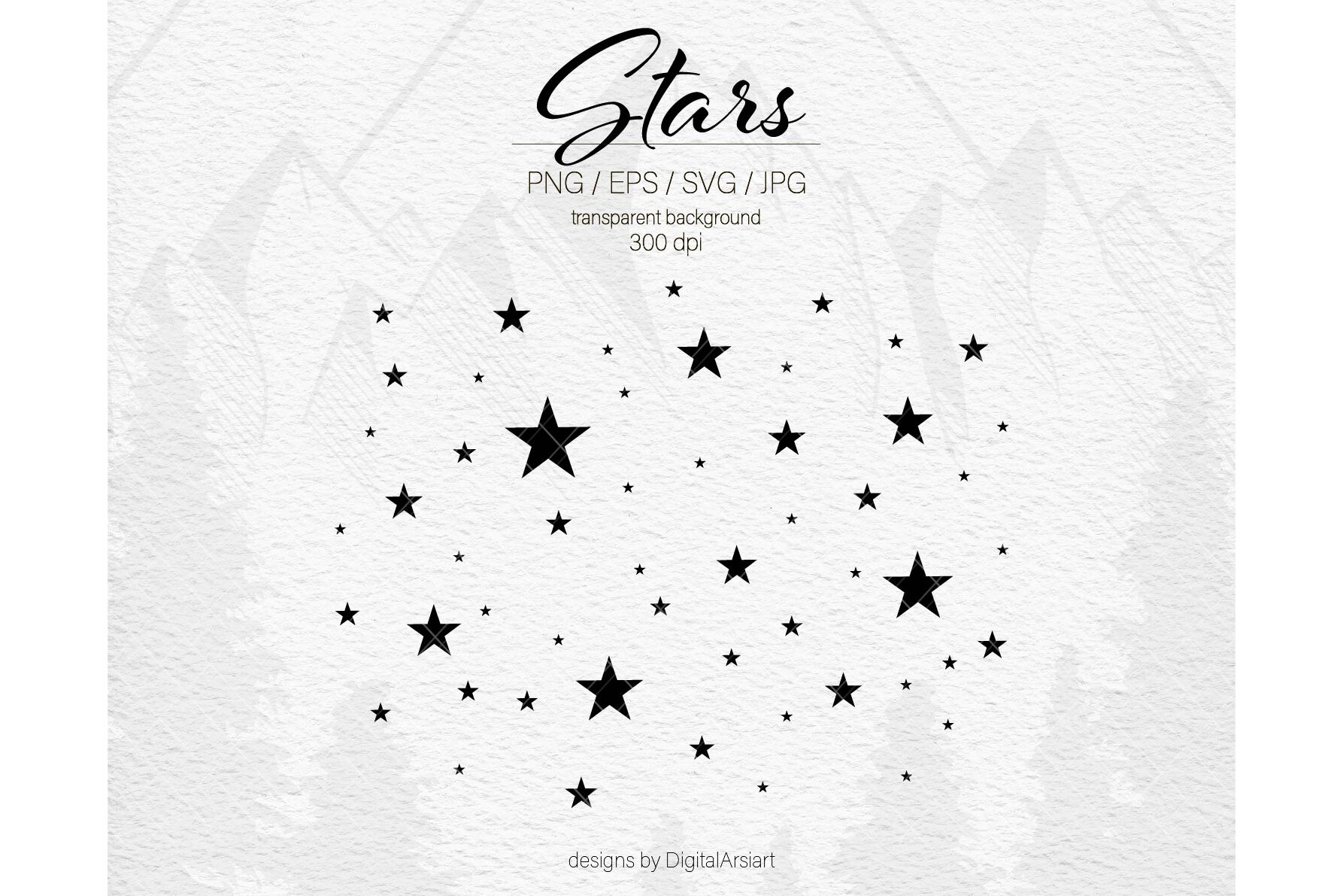 Stars background svg Vector Galaxy