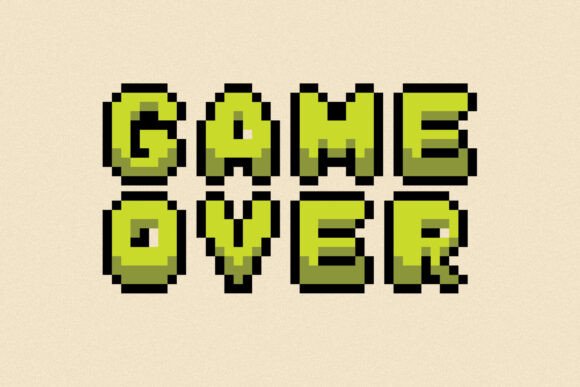 Analog Pixel Font - Preview 2