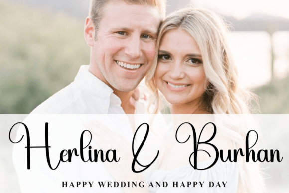 Beautiful Handmade Font PNG with transparent background - Preview 1