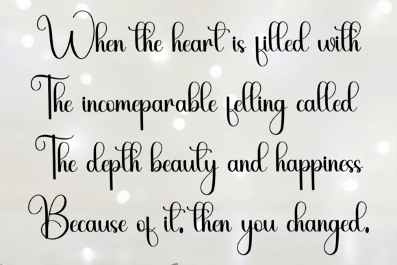 Beautiful Handmade Font - Preview 5