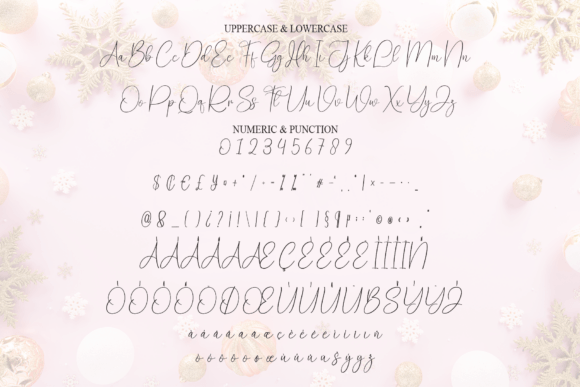 Beauty Christmas Font - Preview 6