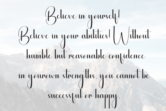 Butterfly Font - Preview 5
