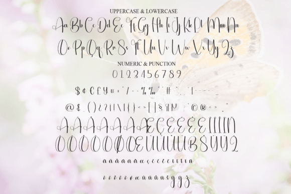 Butterfly Font - Preview 6