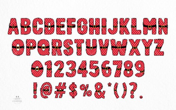 Christmas Army Bundle Font - Preview 1