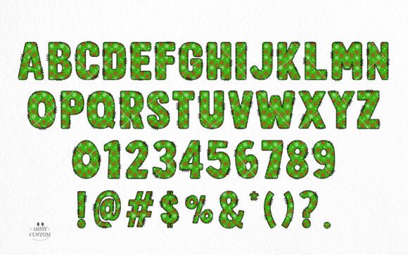 Christmas Army Bundle Font - Preview 2