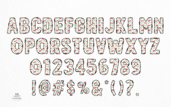 Christmas Army Bundle Font - Preview 3