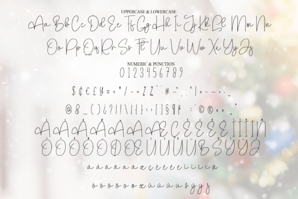 Christmas Wonderful Font - Preview 6