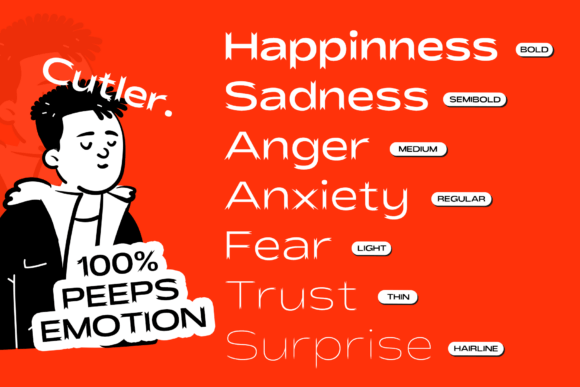 Cutler Font - Preview 1