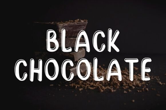 Dark Chocolate Font - Preview 2