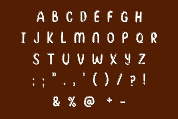 Dark Chocolate Font - Preview 4