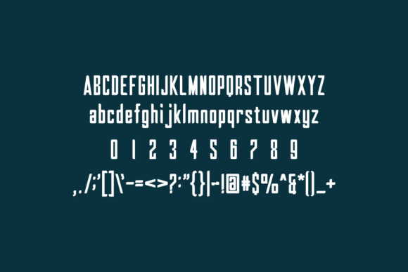 Dualfallen Font - Preview 3