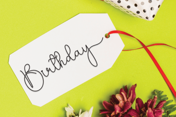 Holiday Font - Preview 4