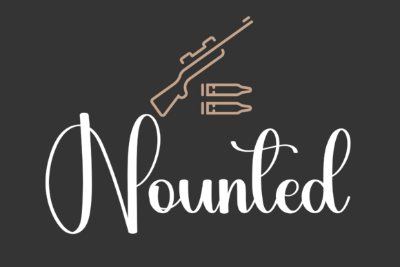 Hunting Weekday Font - Preview 3