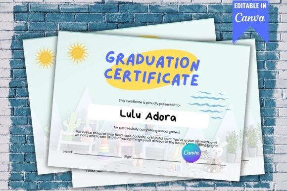 Little Achievers Graduation Certificate