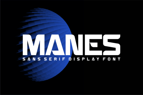 Manes Font PNG with transparent background - Preview 2