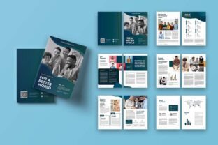 Modern Company Brochure Graphic by uicreativenet · Creative Fabrica